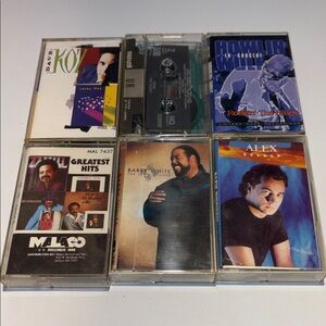 Retro Cassette Tape Collection